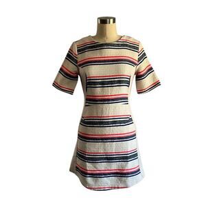 Topshop Aria Montgomery Striped Dress: Size 4
